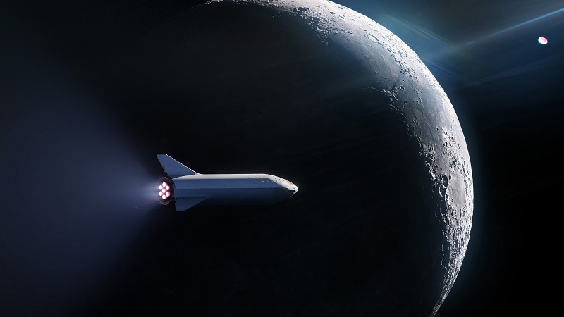 Elon Musk Starship Big Falcon Rocket